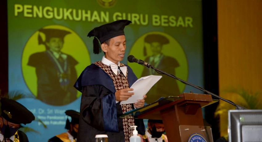 MOH. KHAIRUDIN, DIKUKUH SEBAGAI GURU BESAR BIDANG ILMU SISTEM OTOMASI ...